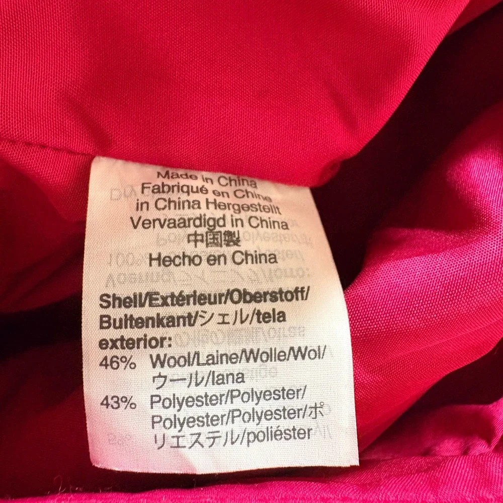 J.Crew Mercantile Wool Blend Mini Skirt Womens 10 Pink Pencil Professional